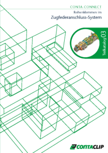 Cover – Tension-spring terminal blocks